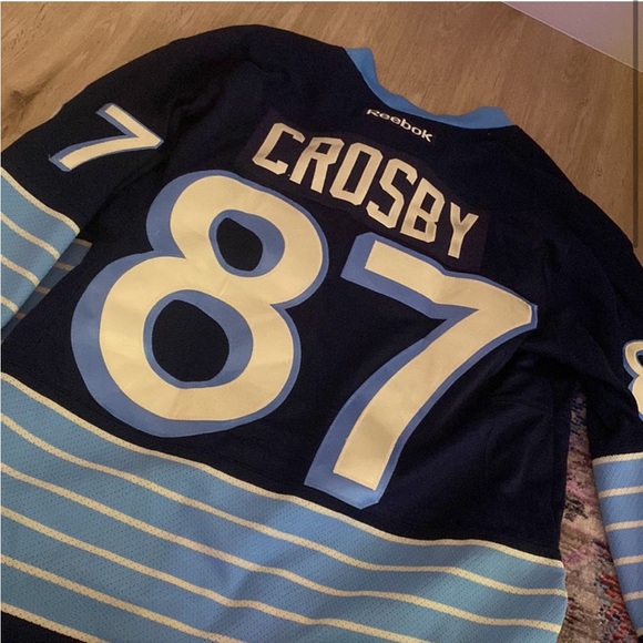 COPY - Pittsburgh Penguins Crosby Reebok Jersey Throwback - Picture 3 of 3